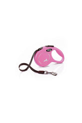 Flexi New Classic Şerit Otomatik Köpek Gezdirme Tasması Pembe 3Mt XS